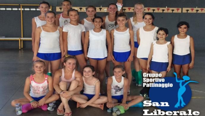 Il Gruppo Sportivo Pattinaggio “San Liberale” ai Campionati Italiani