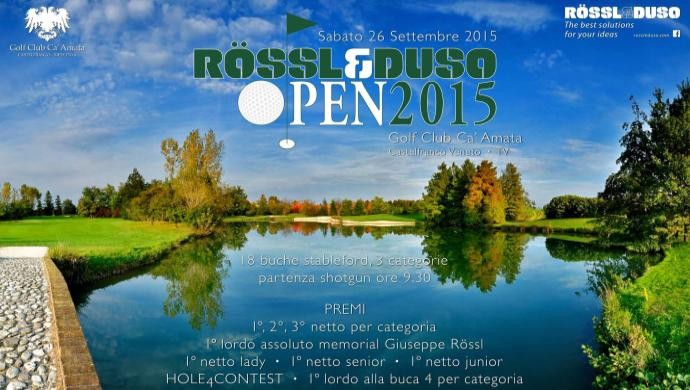 Rössl e Duso Open 2015 al Golf Club Ca’Amata