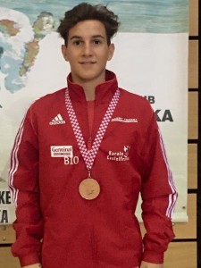 Nicola Cavasi, bronzo a Rijeca