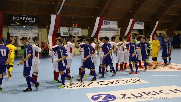 Futsal Giorgione: prima sconfitta per i ragazzi di mister Marani