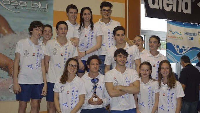 Nuoto: 6° Posto al Trofeo Città di Monastier per l’Antares