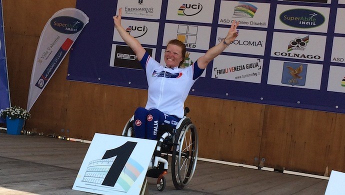 Medaglia d’oro per Francesca Porcellato a Maniago