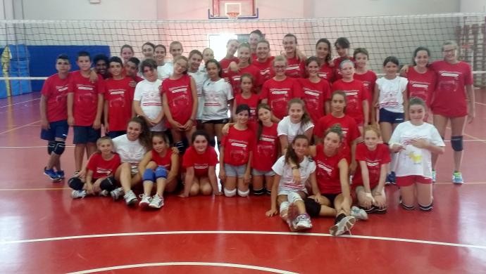 Record di presenze al camp del Giorgione Pallavolo