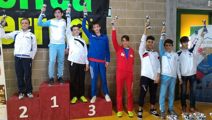 Giovanni Loparco 6° nella prima prova di Fioretto interregionale U14