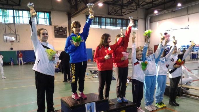 U14 Spada: quinto posto a Bologna per Chiara Bonin