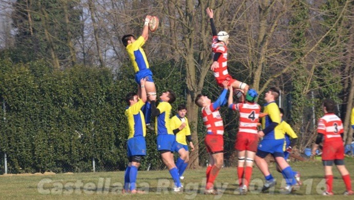 En plein Castellana Rugby, l’Under 16 è campione d’inverno