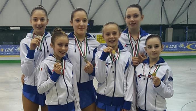 Pattinaggio artistico: ASD San Liberale al Trofeo Giovani Promesse