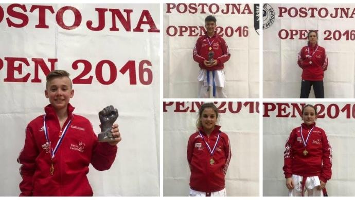 15th Postojna Open 2016, il Karate Castelfranco porta a casa 5 medaglie