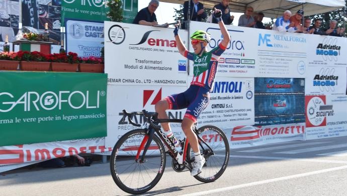 Castelfidardo: Nicola Bagioli della Zalf Euromobil Désirée Fior cala il poker!