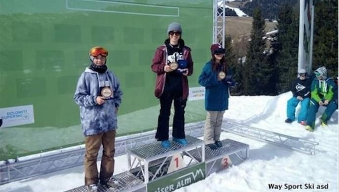 La castellana Anna Costacurta nuova campionessa italiana di Sci Freestyle