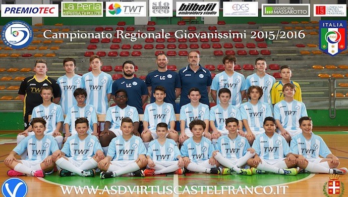 Virtus Castelfranco: i Giovanissimi vincono il girone di Coppa Veneto