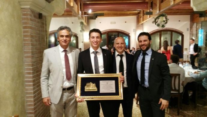 A Daniel Fior dell’Aia Castelfranco il prestigioso premio “Paolo Zampieron”