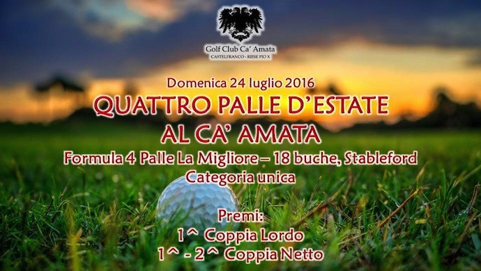 Il weekend del Cà Amata: Circuito Babatour e Quattro palle d’estate