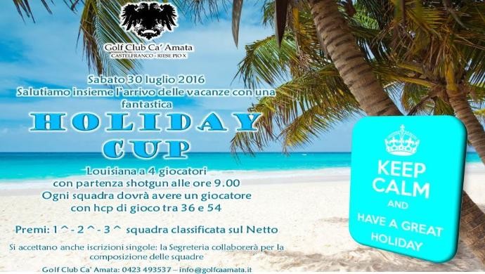Al Golf Club Ca’ Amata il 30 luglio arriva l’HOLIDAY CUP!