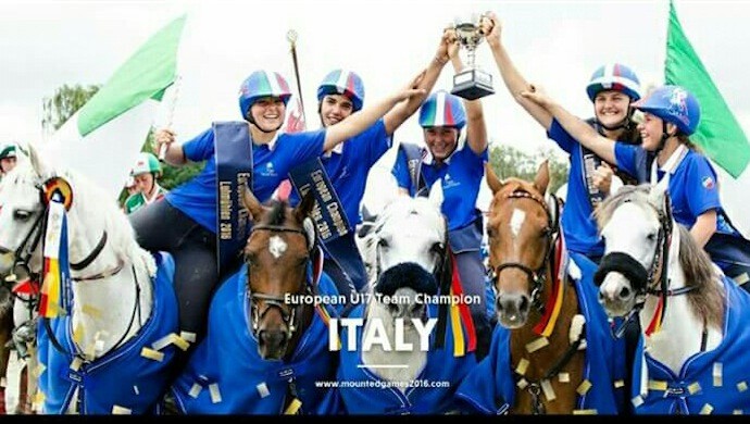 Oro Europeo a squadre U17 per Elena Maggiolo del Circolo Ippico Castellano