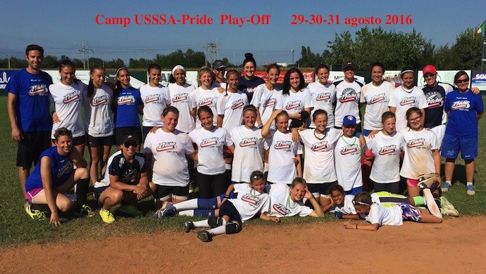 USSSA-Pride camp di Softball a Castelfranco Veneto
