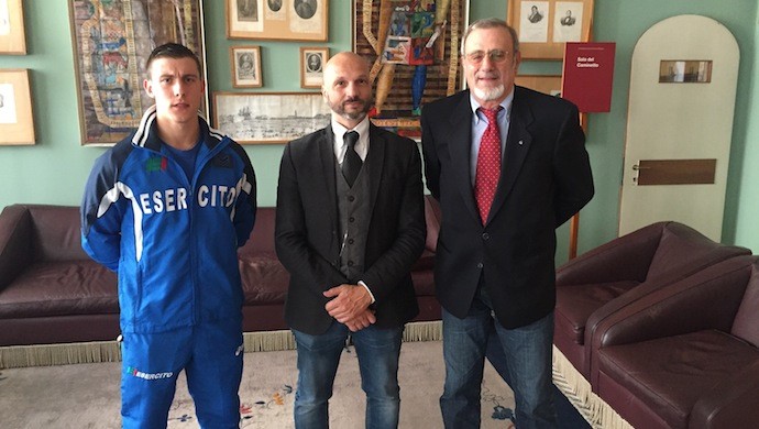 Mattia Busato tra le eccellenze dello sport premiate dall’Università di Padova