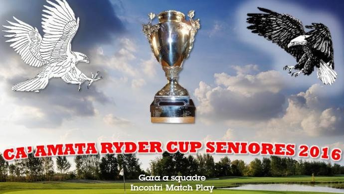 La settimana del Cà Amata: nel weekend la Ryder Cup Seniores 2016