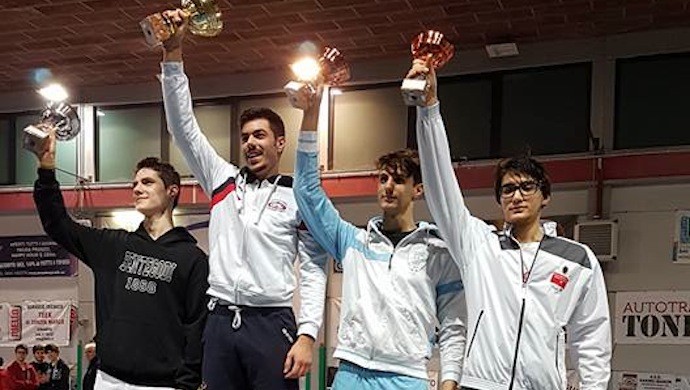 Scherma: Riccardo Macchion trionfa all’Open regionale di Montecchio
