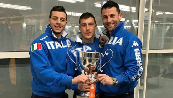 Karate: Oro per Mattia Busato e la squadra nazionale di kata a Parigi