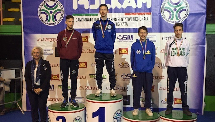 Karate: Bronzo per Matteo Simionato al Campionato Italiano per regioni