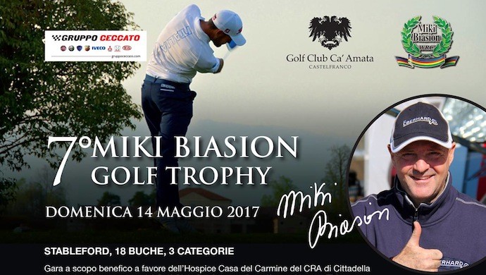 Domenica 14 maggio l’attesissimo 7° Miki Biasion Golf Trophy al Ca’ Amata
