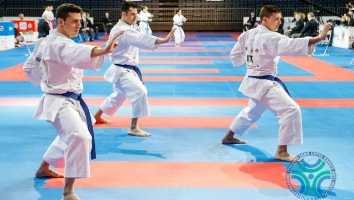 Una super Italia agli Europei di Karate: doppia finale per Mattia Busato