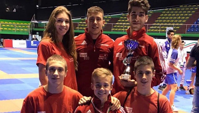 Terzo posto ai campionati italiani di kata per il Vedelago Karate Club