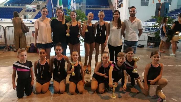 Il Pattinaggio Artistico Salvatronda vince ancora la Coppa Italia ACSI
