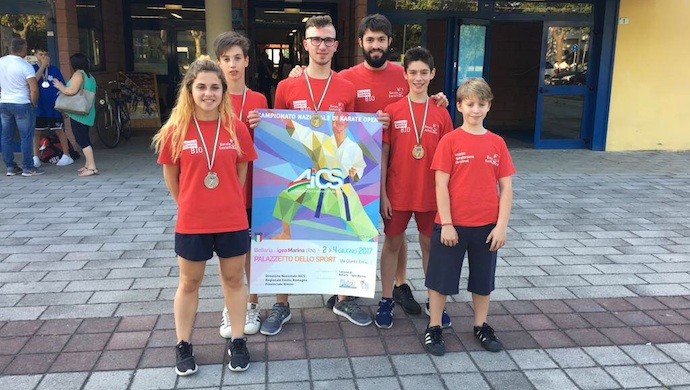 Tre campioni nazionali a Rimini per il Germinal Karate Castelfranco