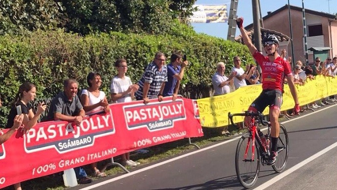 Matteo Zorzi torna al successo: vittoria a Ciano del Montello
