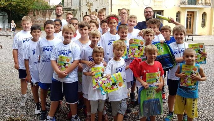 Parte il Minibasket targato Pallacanestro Castelfranco 1952, bene il camp