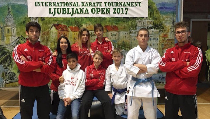 Buoni risultati per il Germinal Karate Castelfanco all’Open di Lubiana