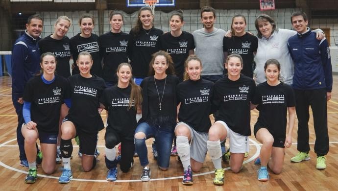 Blitz Santarelli-De Gennario, auguri speciali per il Giorgione Pallavolo