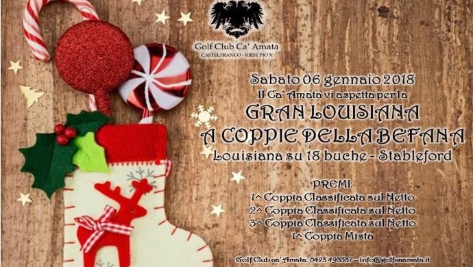 Il 2018 del Golf Club Ca’ Amata si apre con la Louisiana della Befana