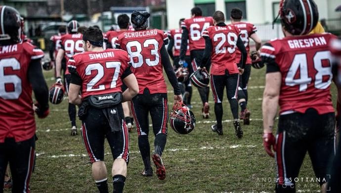 Football: riscatto per i Castelfranco Cavaliers sul campo di Isonzo