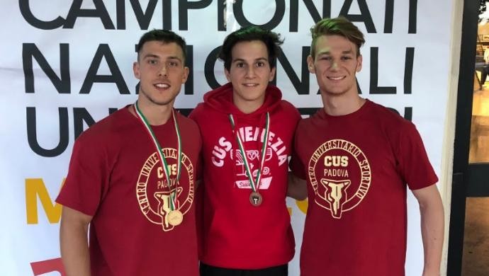 Germinal Karate Castelfranco oro e bronzo ai campionati italiani universitari