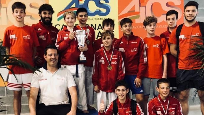 Il Germinal Karate Castelfranco unica società del nord italia nel podio nazionale