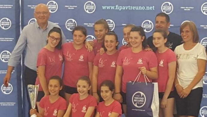 Pallavolo:Giorgione e Vedelago, binomio vincente in under 12