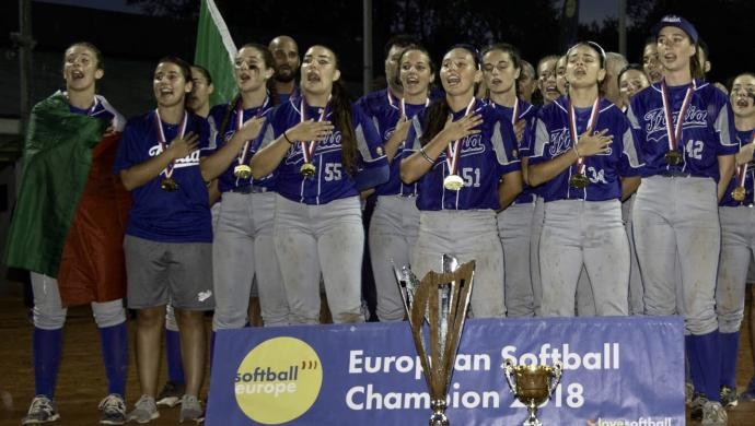 Sofia Fabbian con il Softball nel sangue Campionessa d’Europa U19