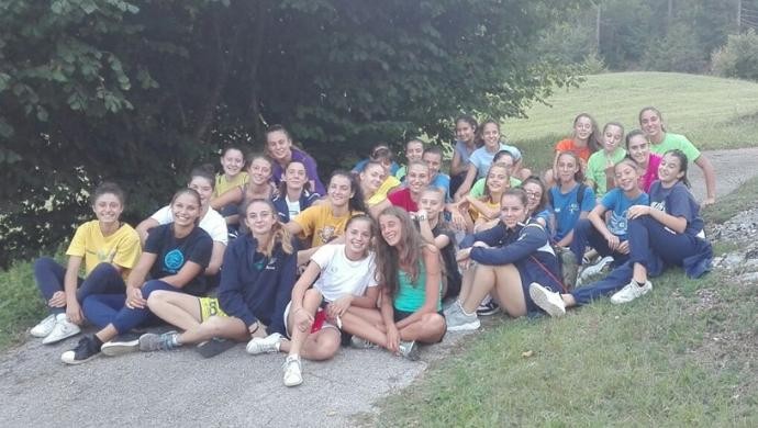Vivaio Giorgione Pallavolo osservato speciale: ritiro a Lavarone