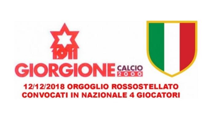 Orgoglio Giorgione: quattro atleti convocati in Nazionale Dilettanti