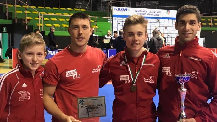 Campionati Italiani di Kata juniores, Pietro Binotto si riconferma di bronzo