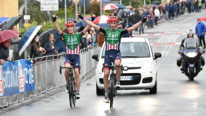 Ciclismo: ancora una doppietta a Montanino per la Zalf