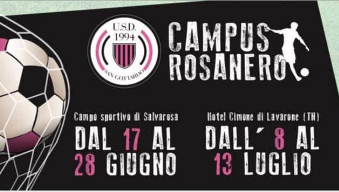 Nona edizione del Campus Rosanero USD San Gottardo
