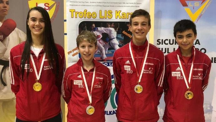 La Sport Target al trofeo Lis a Mantova: ancora tante medaglie per questi giovani agonisti